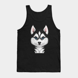 Siberian Husky Tank Top